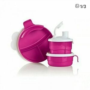 Tupperware baby stages feeding set